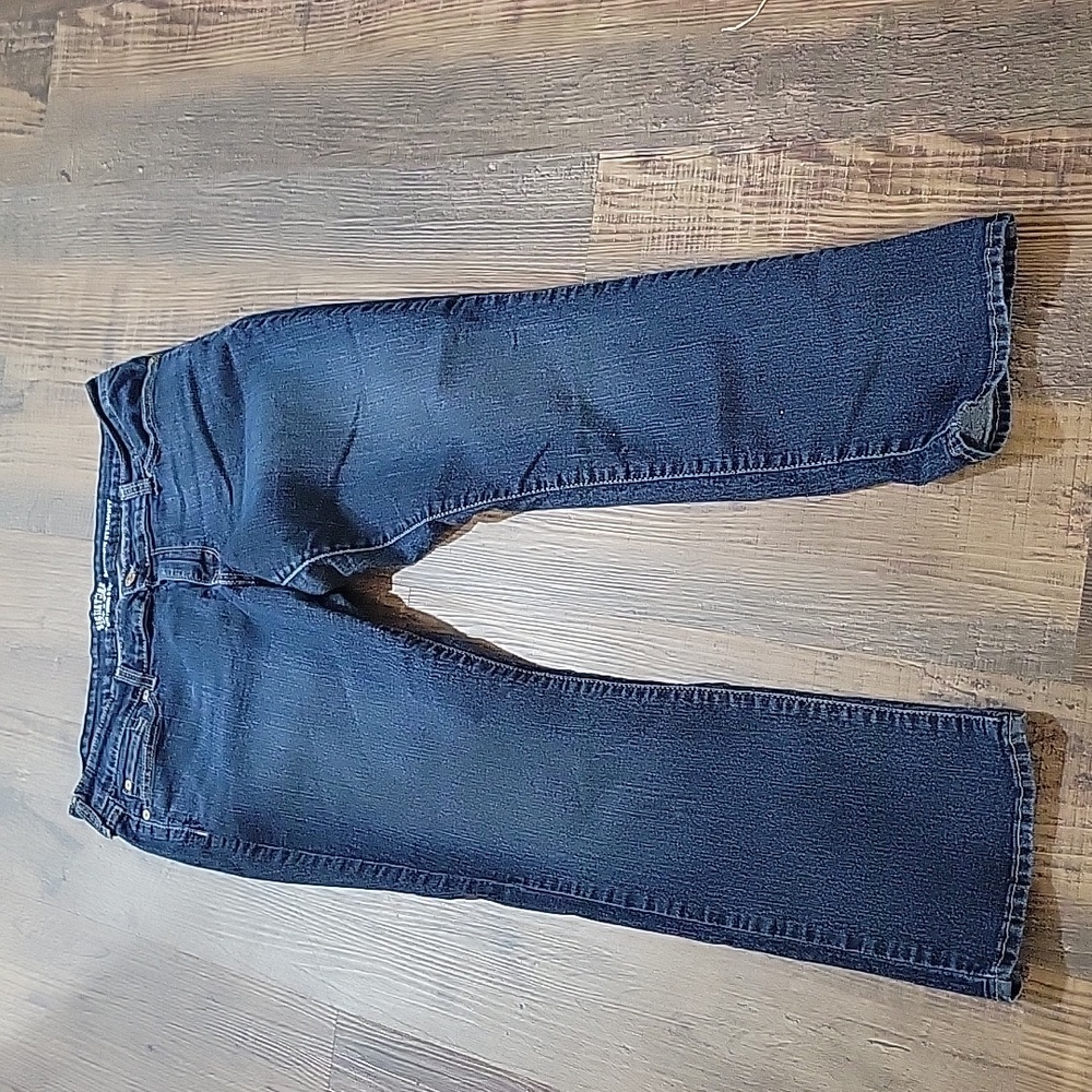 Levi Strauss Signature Modern Straight Medium Wash Jeans - size 18M. Waist 34